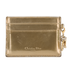 Christian Dior Lady Dior Card Holder, &pound;80, Accessories, Gold, Leather, Front view